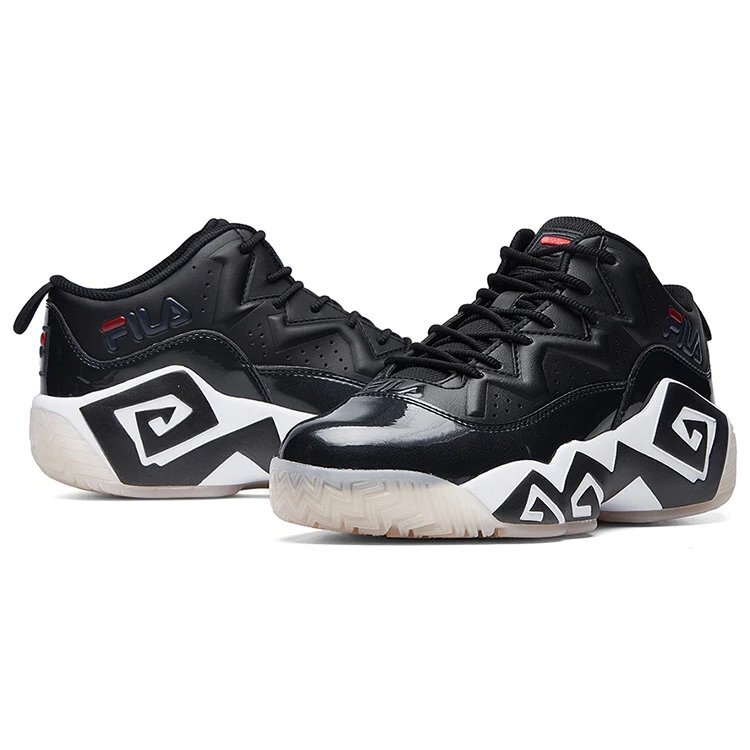 Chaussures de basket rétro Mb1 noires