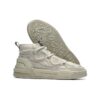 Chaussures de basket rétro montantes grises