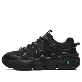 Chaussures de basket rétro Panini We Velour « Noir »