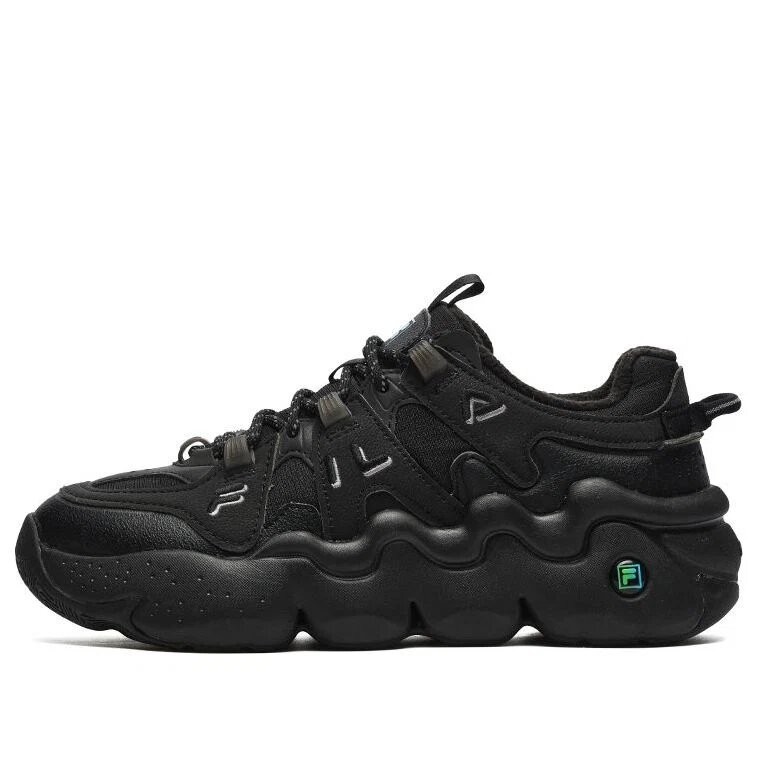 Chaussures de basket rétro Panini We Velour « Noir »