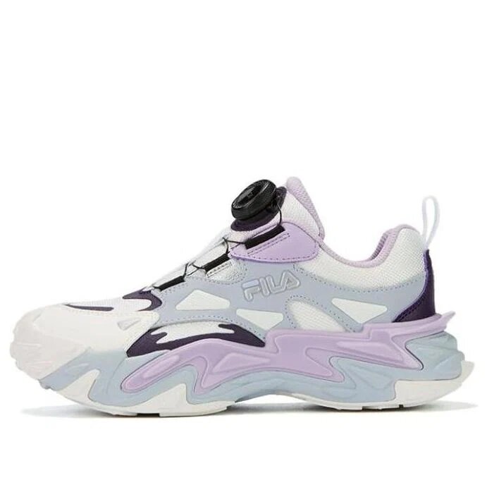 Chaussures de course basses « Blanc, violet, bleu »