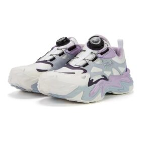 Chaussures de course basses « Blanc, violet, bleu »