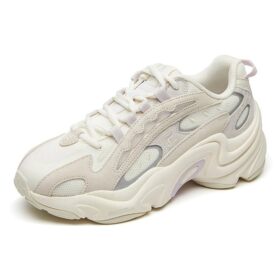 Chaussures de course basses blanches