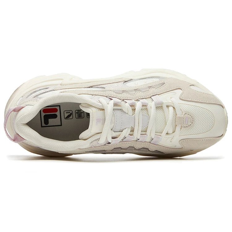Chaussures de course basses blanches