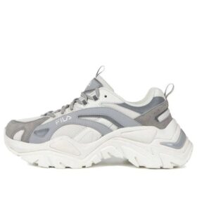 Chaussures de course basses File Blanc/Gris