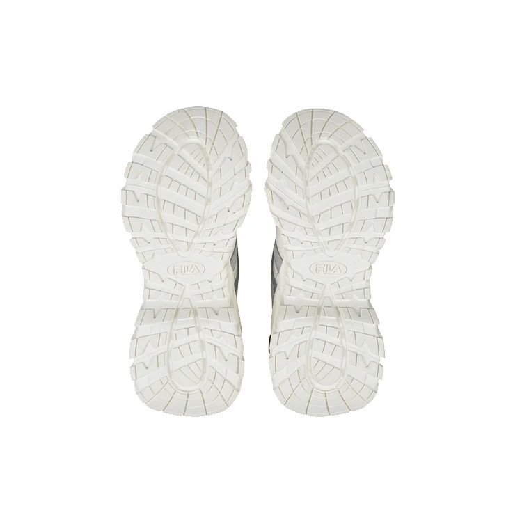 Chaussures de course basses File Blanc/Gris