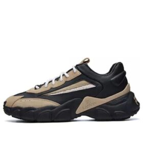 Chaussures de course basses Lanvin x Fila Noir/Jaune