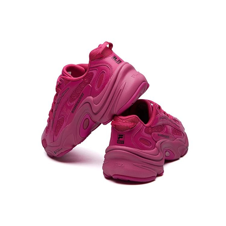 Chaussures de course basses Mihara x Fila Pentera, rose