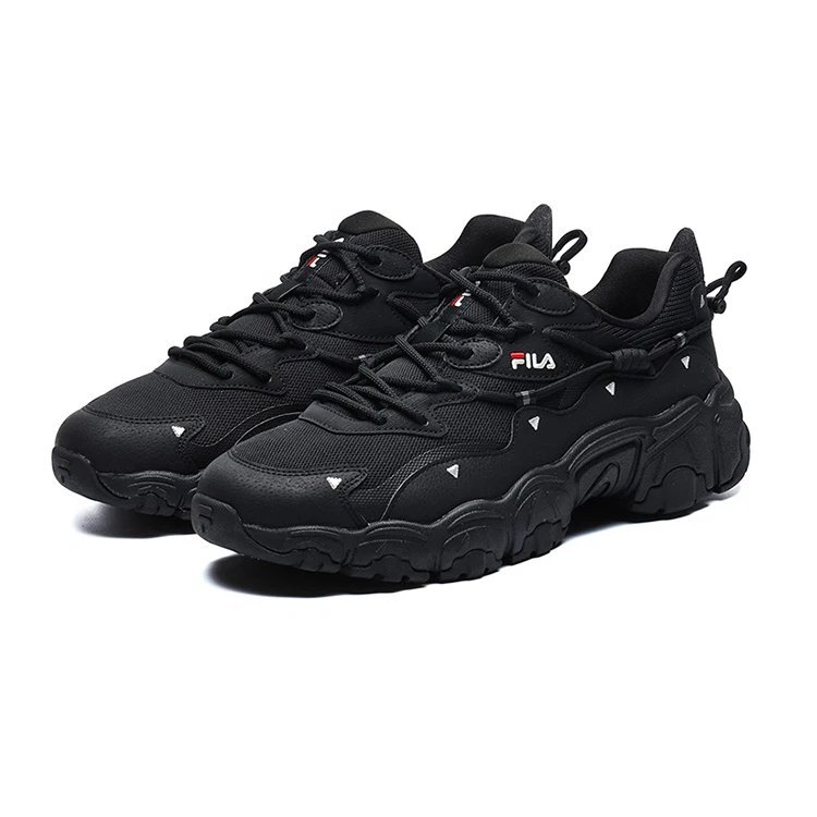Chaussures de course basses « Noir Blanc »