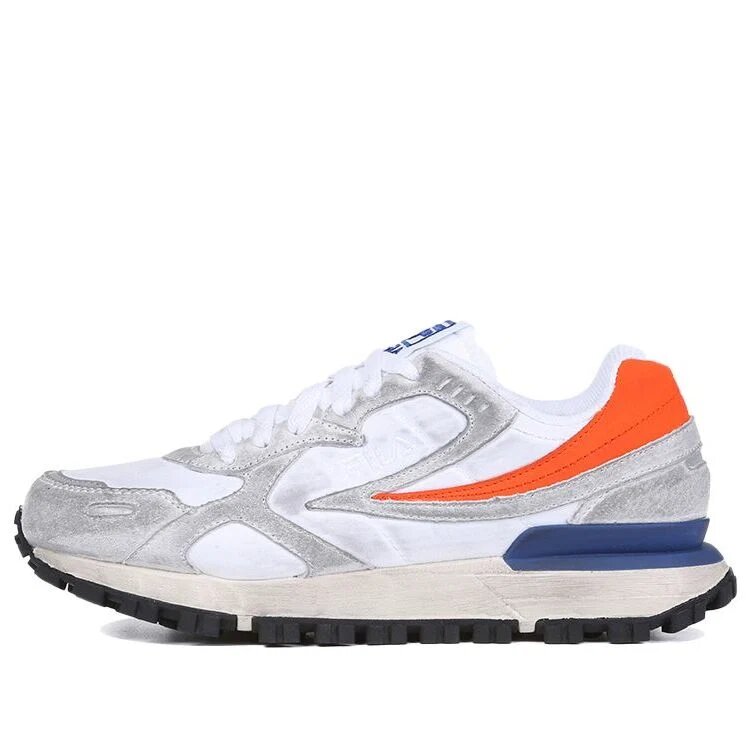 Chaussures de course basses Zagato Washing Gris/Orange/Bleu