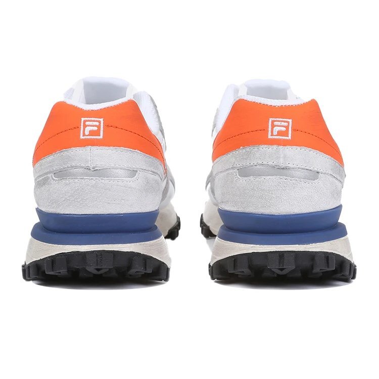 Chaussures de course basses Zagato Washing Gris/Orange/Bleu
