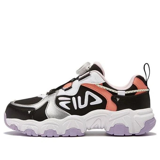 Chaussures de course « Blanc Noir Lilas »