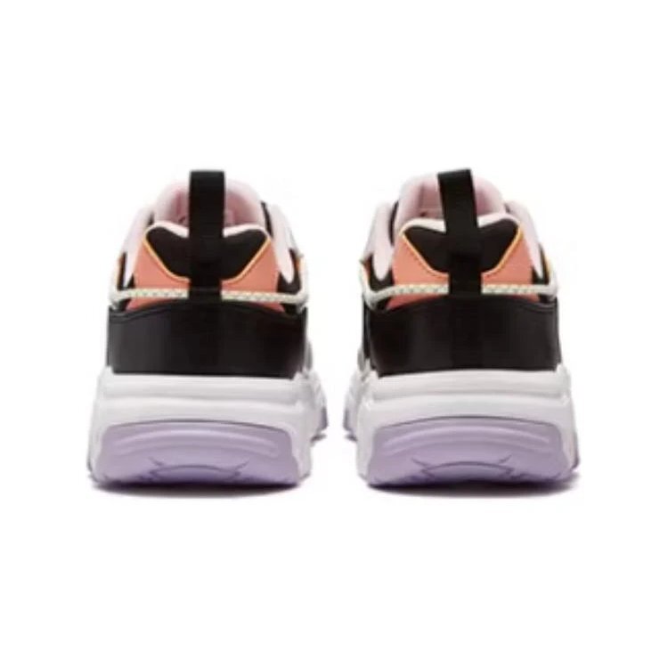 Chaussures de course « Blanc Noir Lilas »