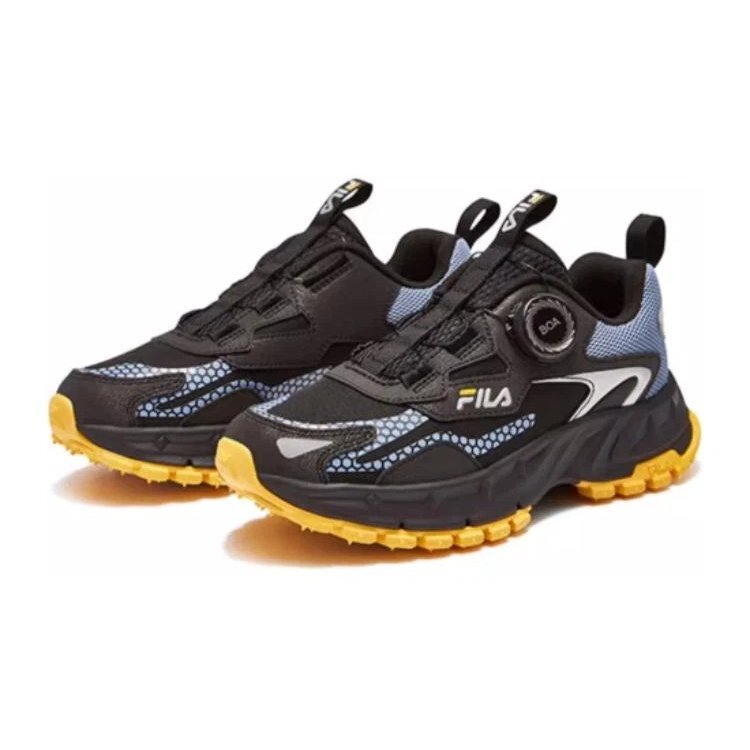 Chaussures de course BOA « Black Grey Blue »