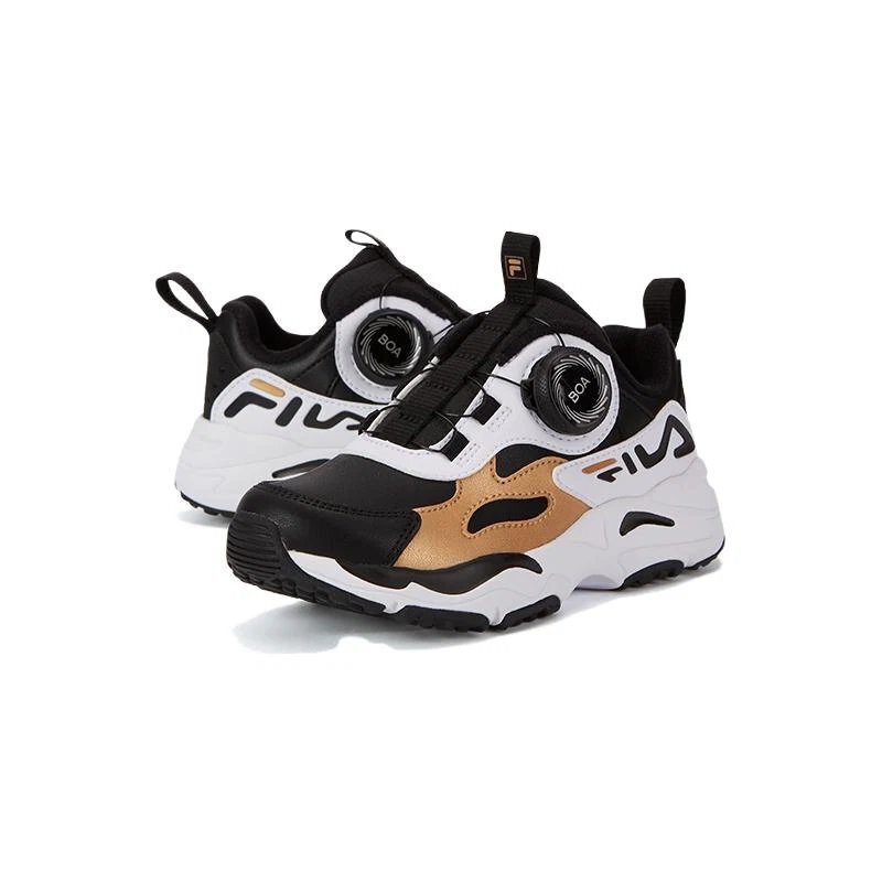 Chaussures de course BOA « Black White Tan »