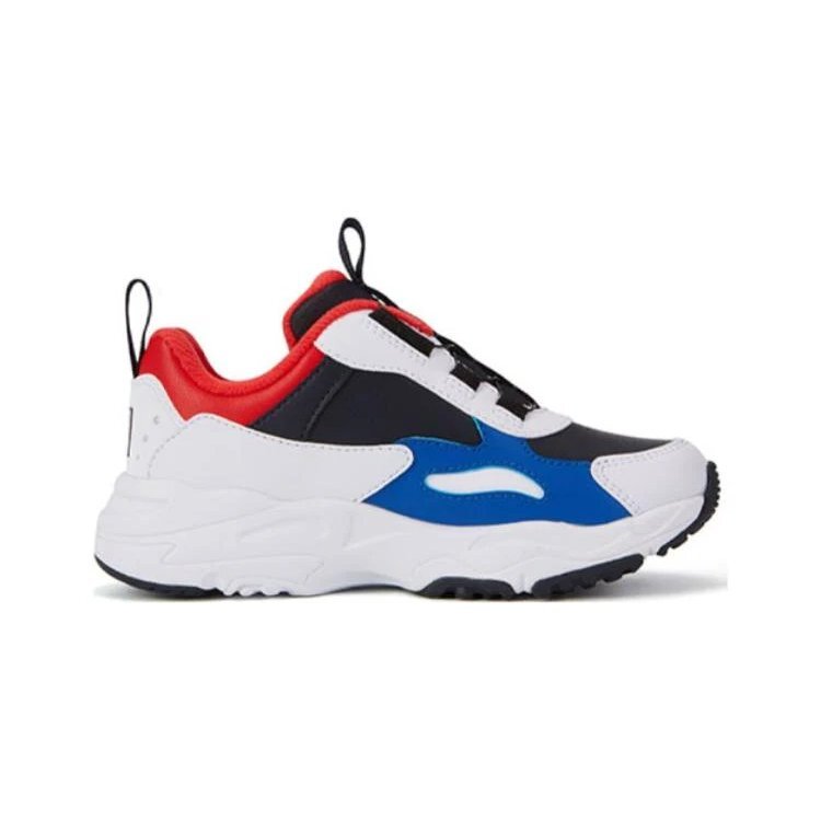 Chaussures de course BOA « Blanc Bleu Rouge »