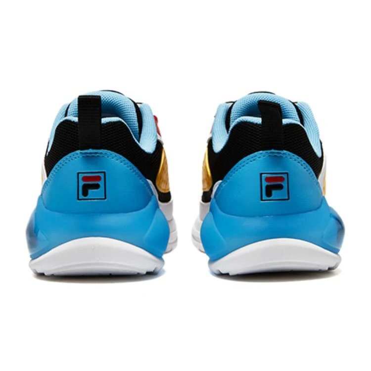 Chaussures de course BOA « Blanc Noir Bleu »