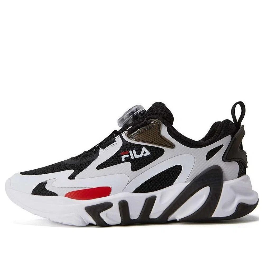 Chaussures de course BOA Fashion « Blanc Noir »
