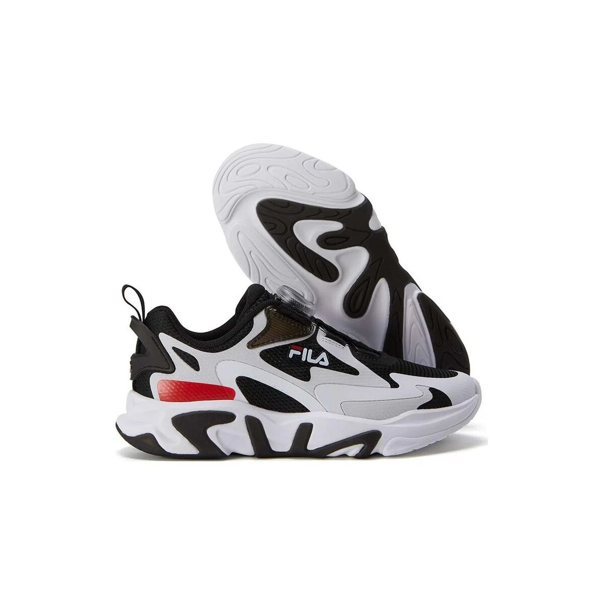 Chaussures de course BOA Fashion « Blanc Noir »