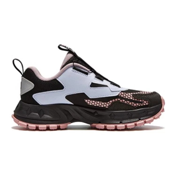 Chaussures de course BOA « Noir Blanc Rose »