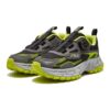 Chaussures de course BOA « Noir, vert, gris »