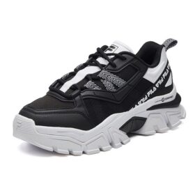Chaussures de course Buffer Low Noir/Blanc