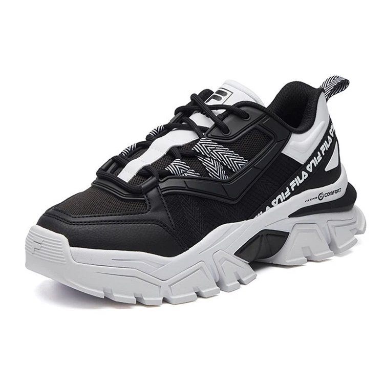 Chaussures de course Buffer Low Noir/Blanc