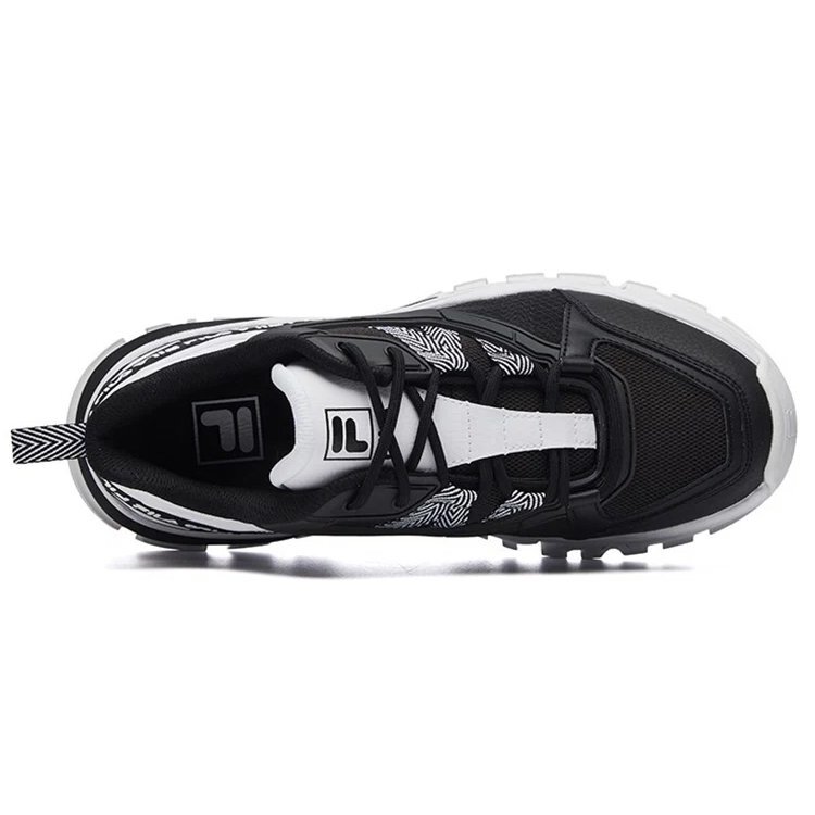 Chaussures de course Buffer Low Noir/Blanc