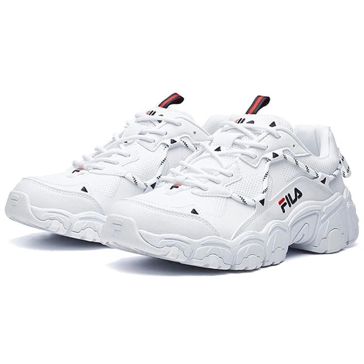 Chaussures de course CAT blanches, version coréenne, unisexe