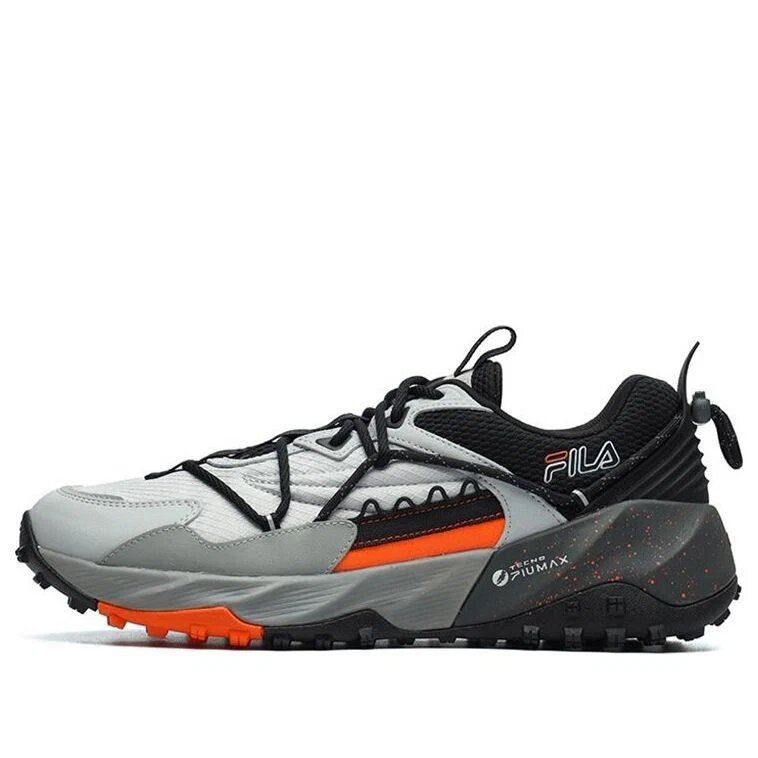 Chaussures de course d'extérieur « Noir Gris Orange »