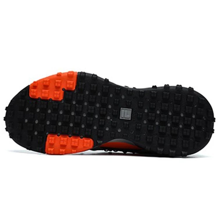 Chaussures de course d'extérieur « Noir Gris Orange »