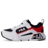 Chaussures de course décontractées « Blanc Noir Rouge »