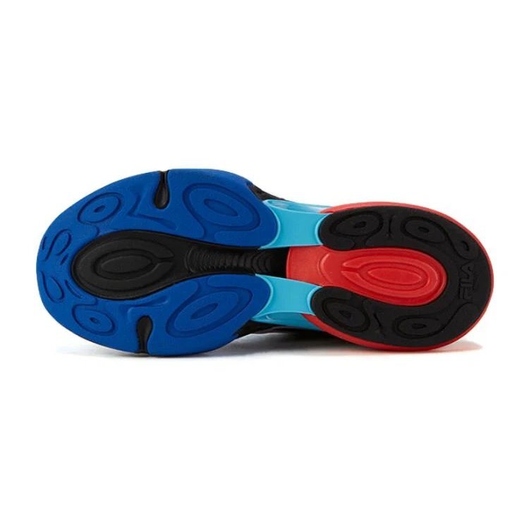 Chaussures de course décontractées « Bleu Rouge Orange »