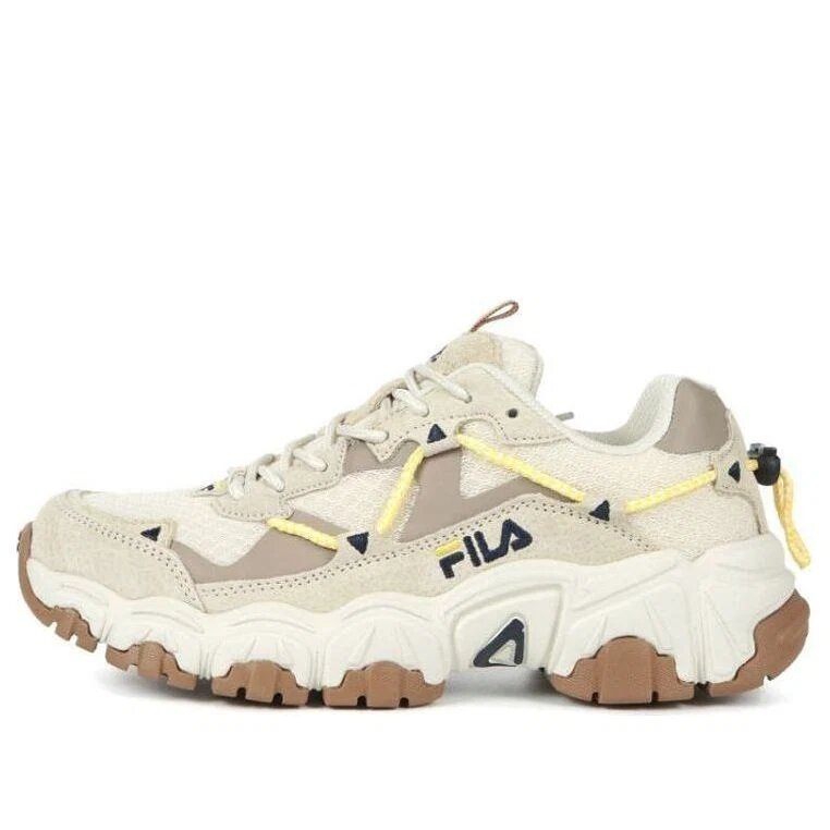 Chaussures de course Gris/Blanc/Marron