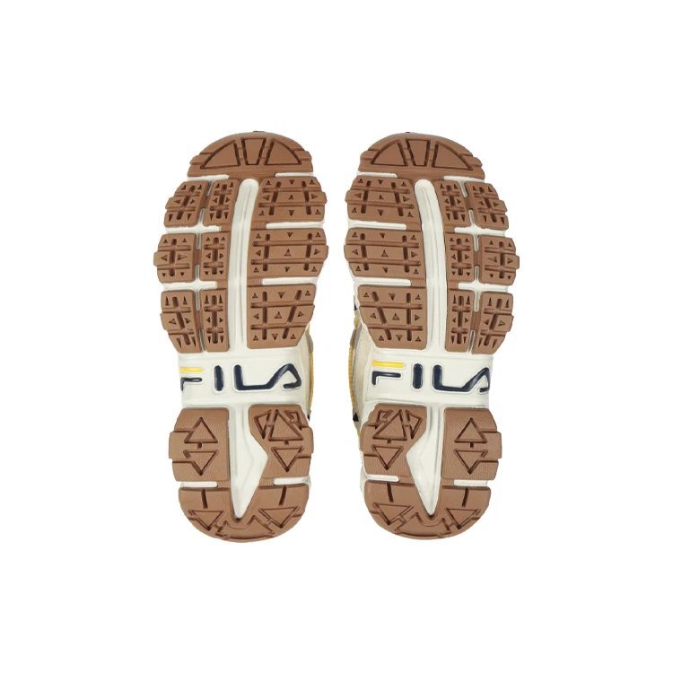 Chaussures de course Gris/Blanc/Marron