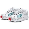 Chaussures de course Gris/Blanc/Vert