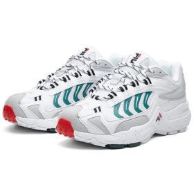 Chaussures de course Gris/Blanc/Vert