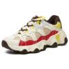 Chaussures de course Jagger Low Blanc/Rouge/Jaune