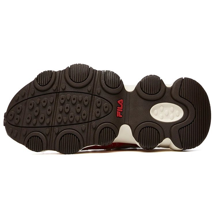 Chaussures de course Jagger Low Blanc/Rouge/Jaune
