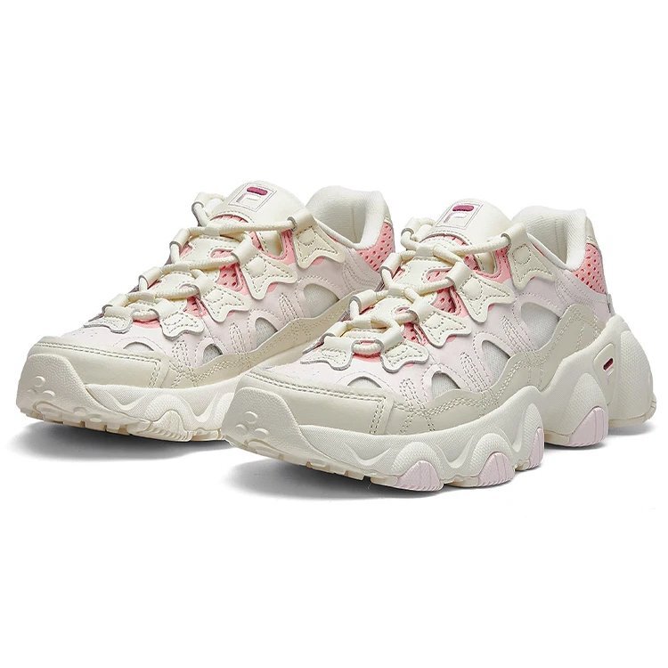 Chaussures de course Jagger Retro Blanc/Rose