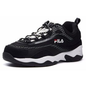 Chaussures de course Mihara x Fila Noires