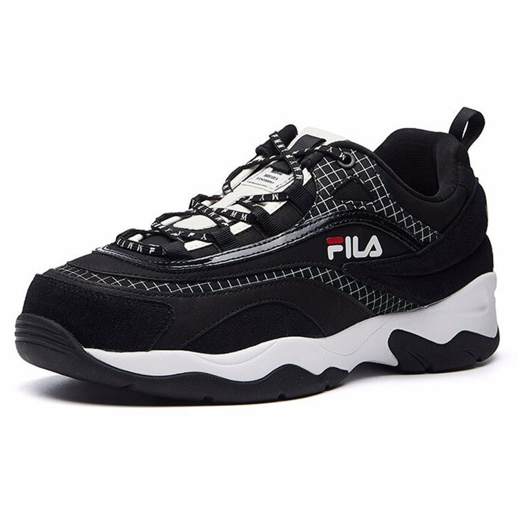 Chaussures de course Mihara x Fila Noires
