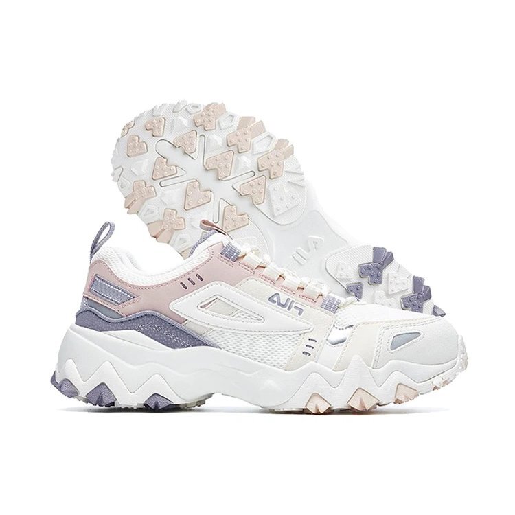 Chaussures de course Oakmont « Blanc/Rose pâle »