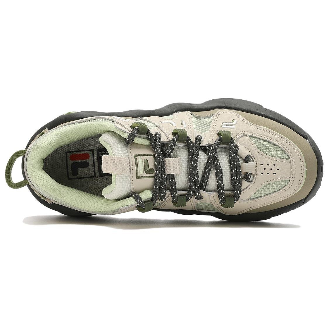 Chaussures de course Panini « Beige Vert »