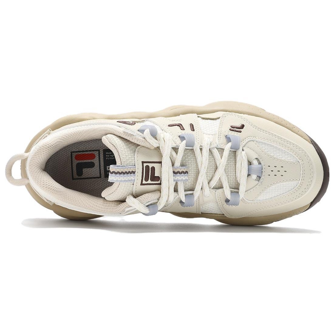 Chaussures de course Panini « Blanc Beige »