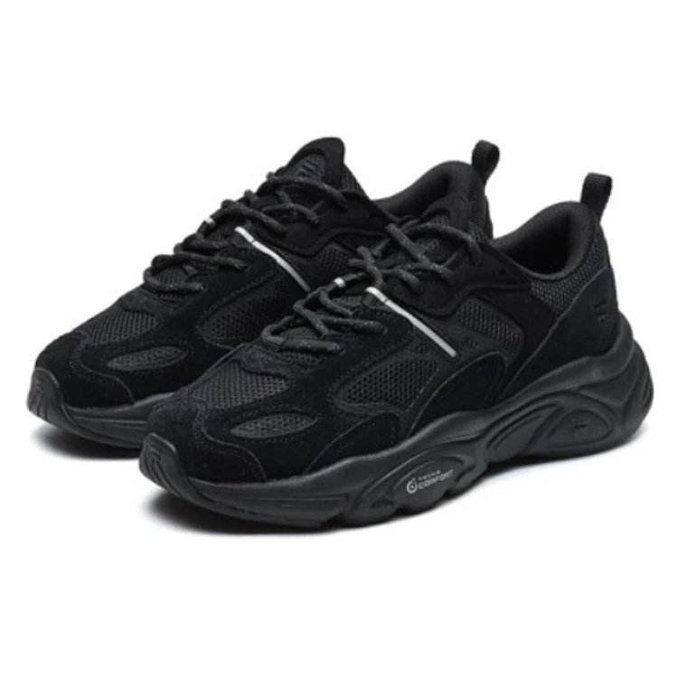 Chaussures de course résistantes à l'usure, noires