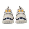 Chaussures de course rétro Blanc/Gris/Jaune