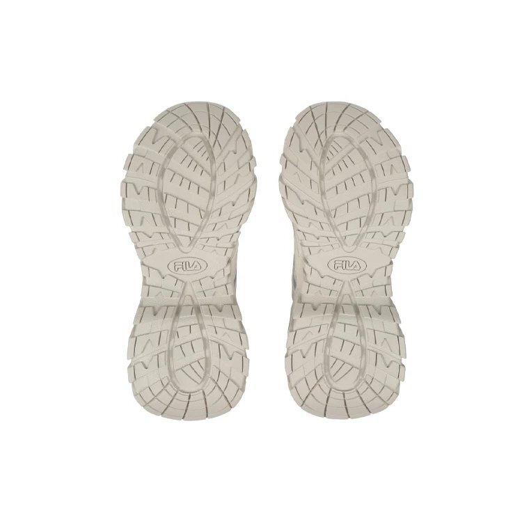 Chaussures de course rétro Blanc/Gris/Jaune