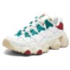 Chaussures de course rétro Jagger Ginger Man Blanc/Marron