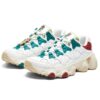 Chaussures de course rétro Jagger Ginger Man Blanc/Marron